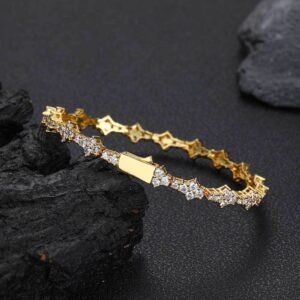 Wholesale CZ Tennis Chain Hip Hop Bracelet