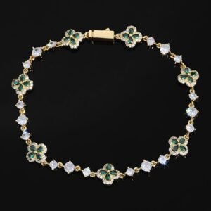 Wholesale CZ Hip Hop Bracelet