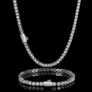Wholesale CZ Tennis Chain Hip Hop Bracelet