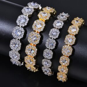 Wholesale CZ Hip Hop Bracelet