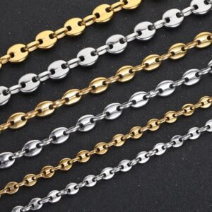 Wholesale Stainless Steel Hip Hop Bracelet