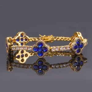Wholesale CZ Tennis Chain Hip Hop Bracelet