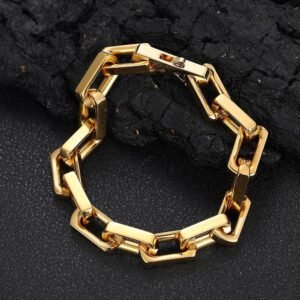 Wholesale Stainless Steel Hip Hop Bracelet