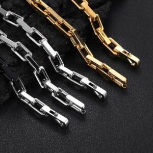 Wholesale Stainless Steel Hip Hop Bracelet