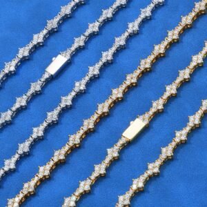 Wholesale CZ Tennis Chain Hip Hop Bracelet