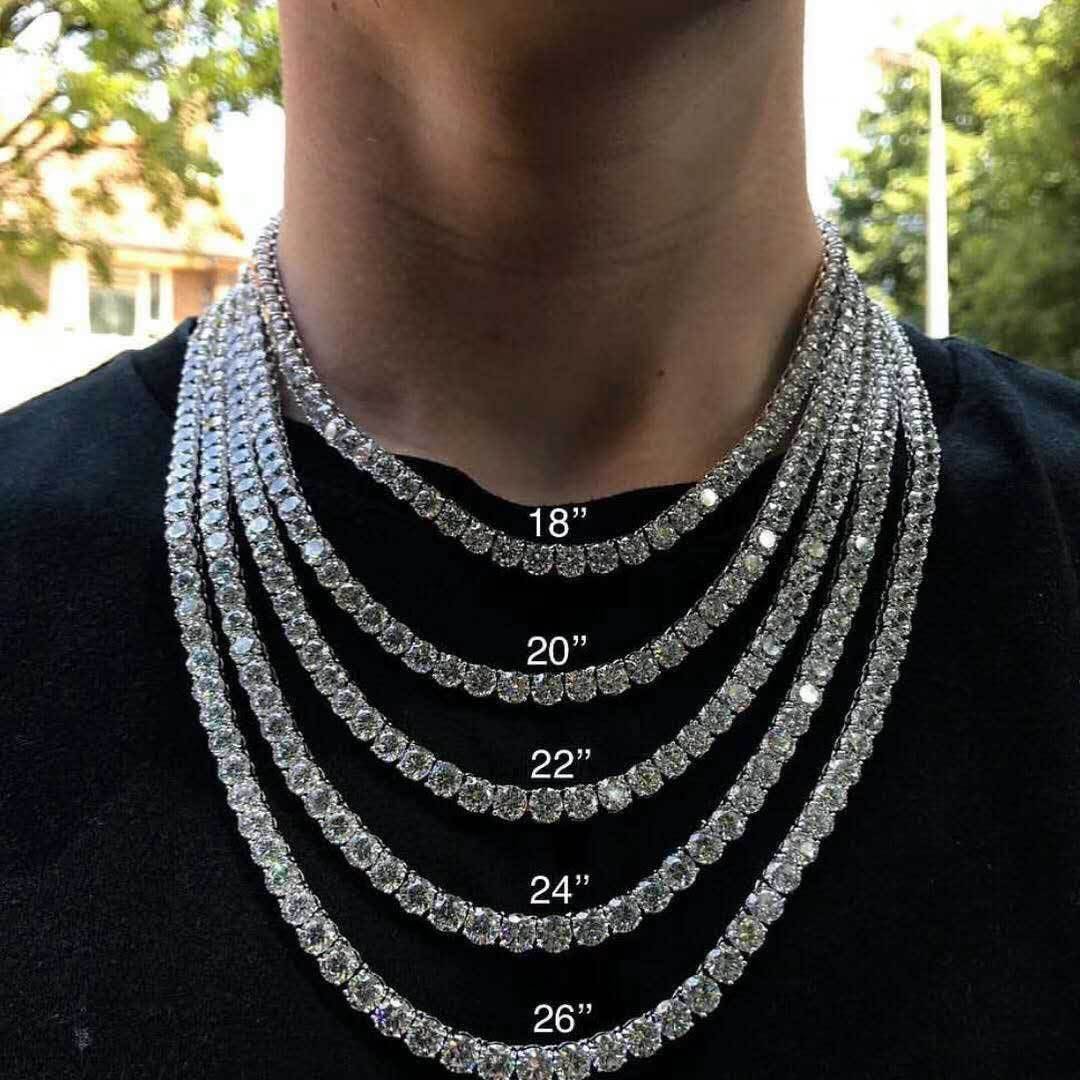 Wholesale CZ Tennis Chain Hip Hop Bracelet